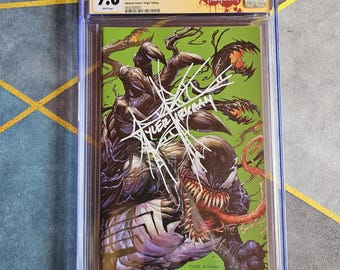 Venom #25 - Virgin Exclusive -  Signed and sketched by Tyler Kirkham.