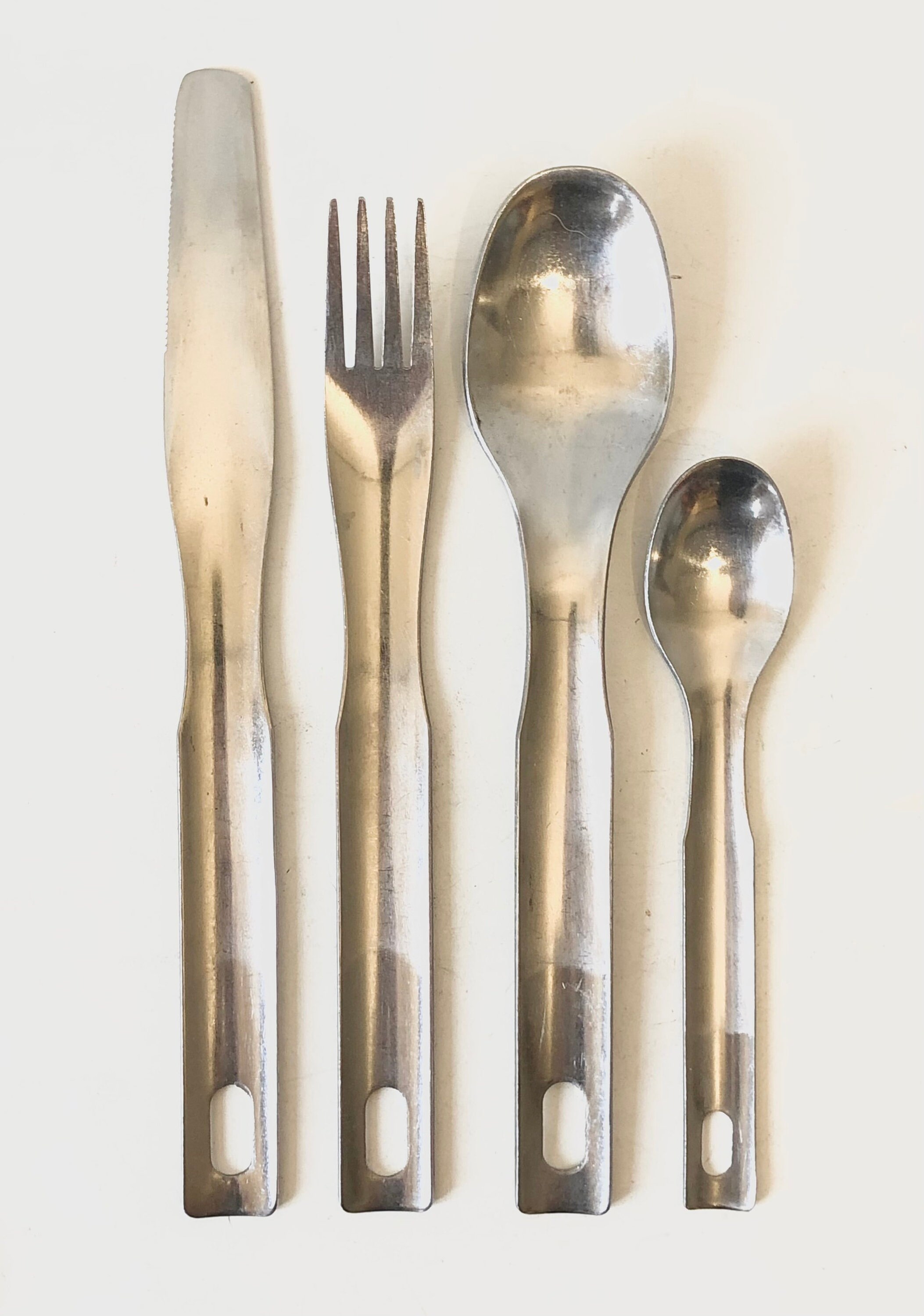 Danish mid century modern “Summertime” design flatware set for six from