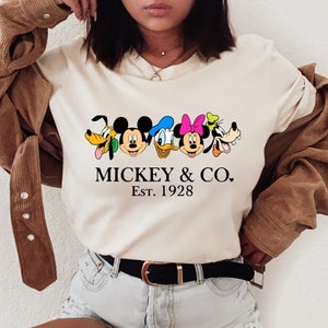 Mickey & Co Shirt, Retro Disney Shirt, Vintage Disney Shirt, Animal Kingdom Shirt, Disney Vacation Shirt, Mickey Tee, Disney Matching Shirt