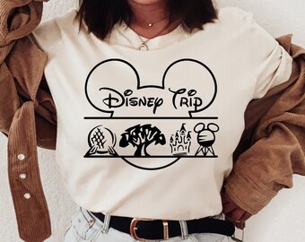 Disneyworld Shirts , Retro Vintage Disney Shirt, Disneyland Shirt, Disneyworld Shirt, Disney Family Matching Shirt