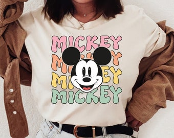 Mickey Disneyworld Shirts, Disney shirts, Disneyworld family shirts Colorful Vacay Shirt, Disney Aesthetic Shirt, Disneyworld Shirt, Disney