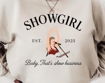 Showgirl Sweatshirt, Taylor Shirt, Swift sweatshirt, Trendy Floral Book Lover Crewneck Gift Hoodie
