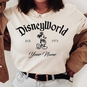 Retro Disneyworld Florida Shirt, Disneyworld Est 1971 Shirt, Disney Vacation Shirt, Mickey And Friends Shirt, Retro Walt Disney Shirt