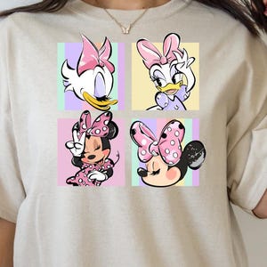 Moletom Disney Minnie Daisy Summer, Meninas Só Querem Ter Sol, Camiseta Disney Besties, Camiseta Disneyworld, Camiseta Disney Summer