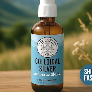 colloidal silver fine nasal mist 40 ppm