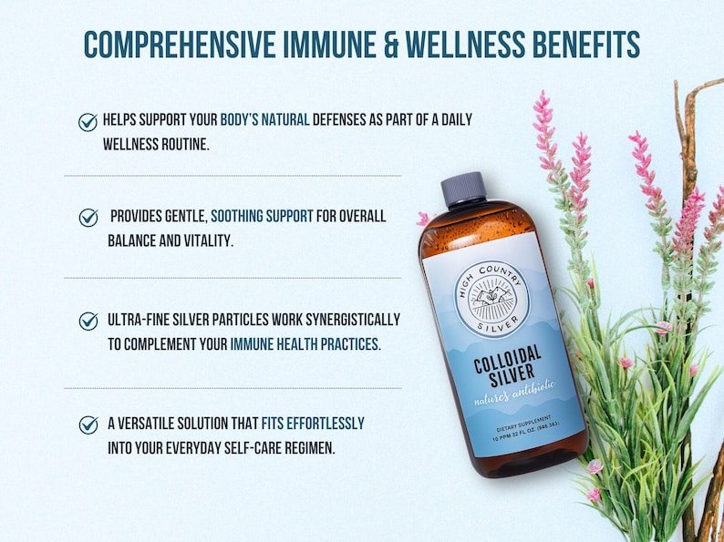 Colloidal Silver Nano Solution, 99.99% Pure Silver afbeelding 2