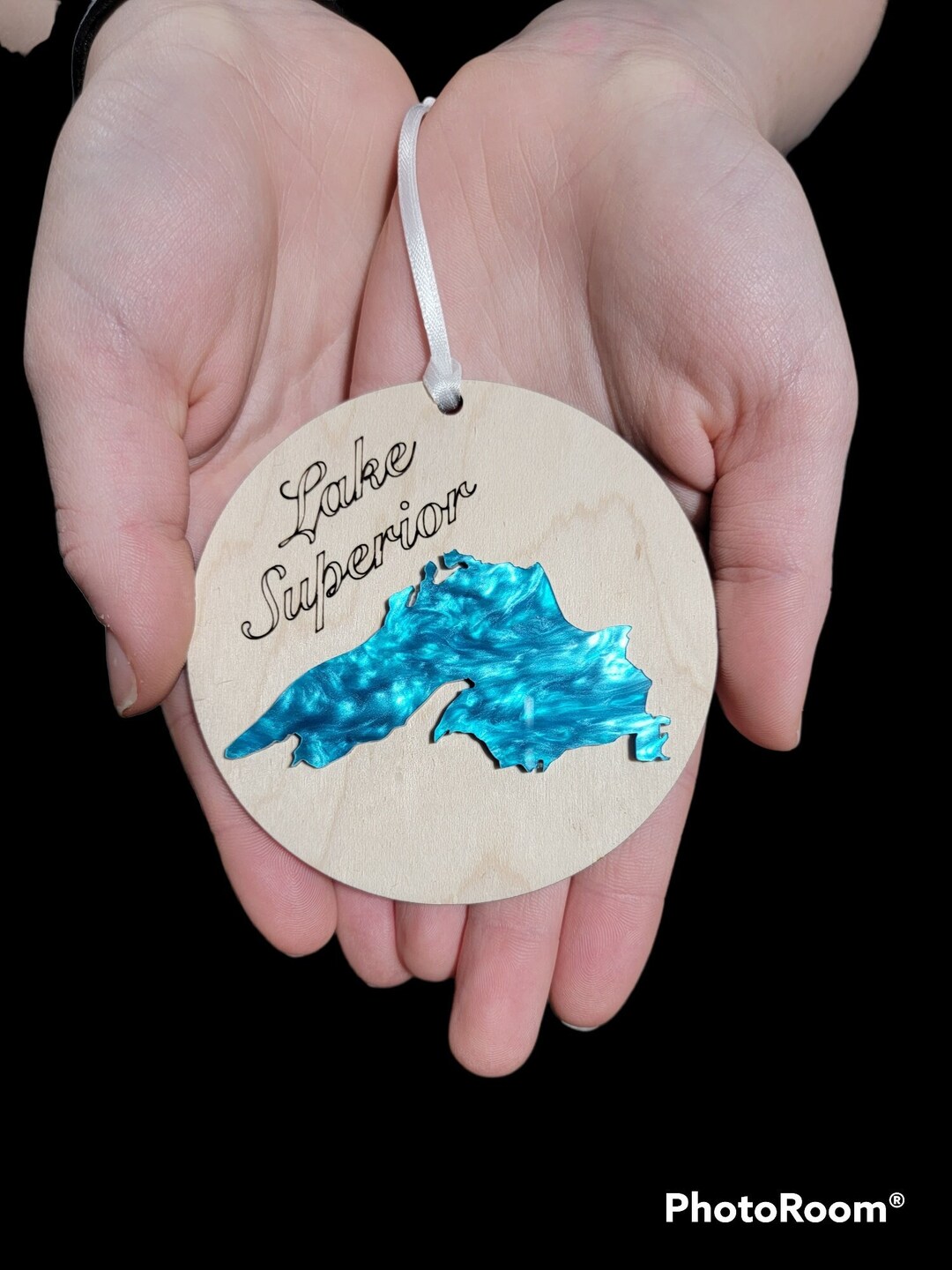 Lake Superior Ornament Etsy