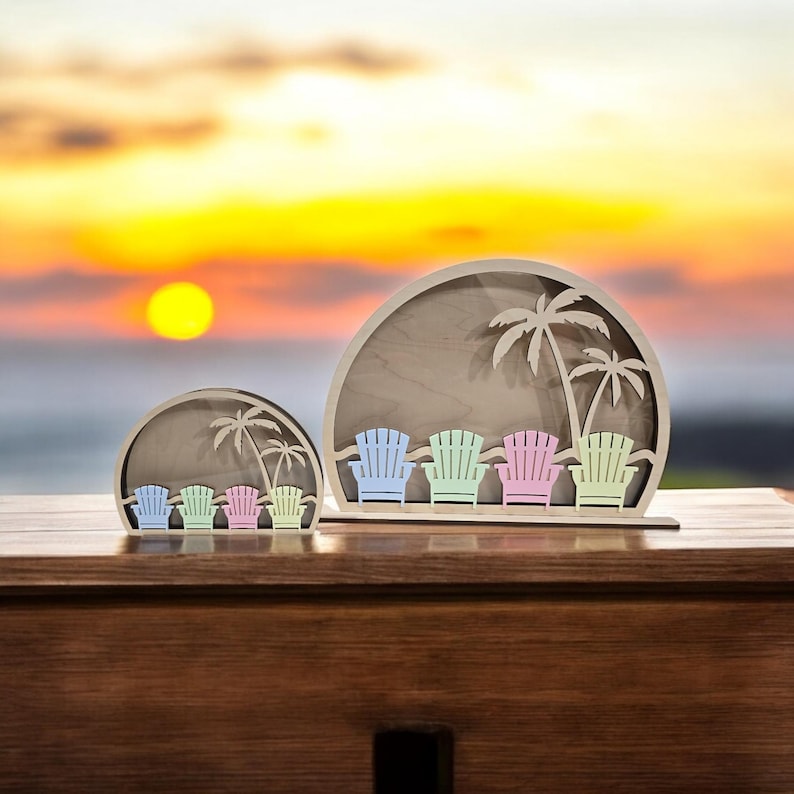 Beach Seashell Shadow Box: Sea Glass keeper | Shark teeth | Rock Storage display 1 afbeelding 2