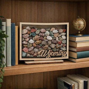 Wyoming Shadow Box for Agates, Crystals, Sea Glass