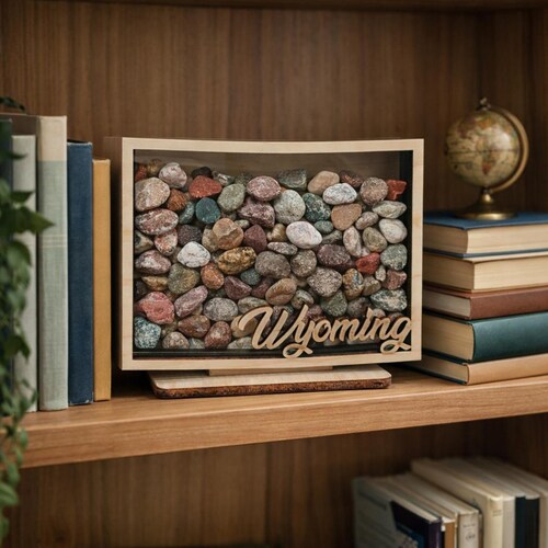 Wyoming Shadow Box for Agates, Crystals, Sea Glass