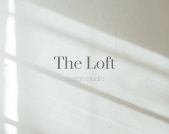 LOGO - Plantilla de logotipo para estudio de diseño minimalista