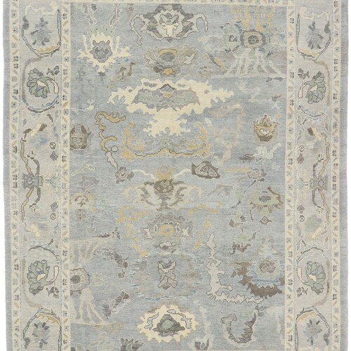 Hand Knotted Rug Oushak Rug Turkish Knot Rug 5x8 6x9 8x10 9x12 Etsy