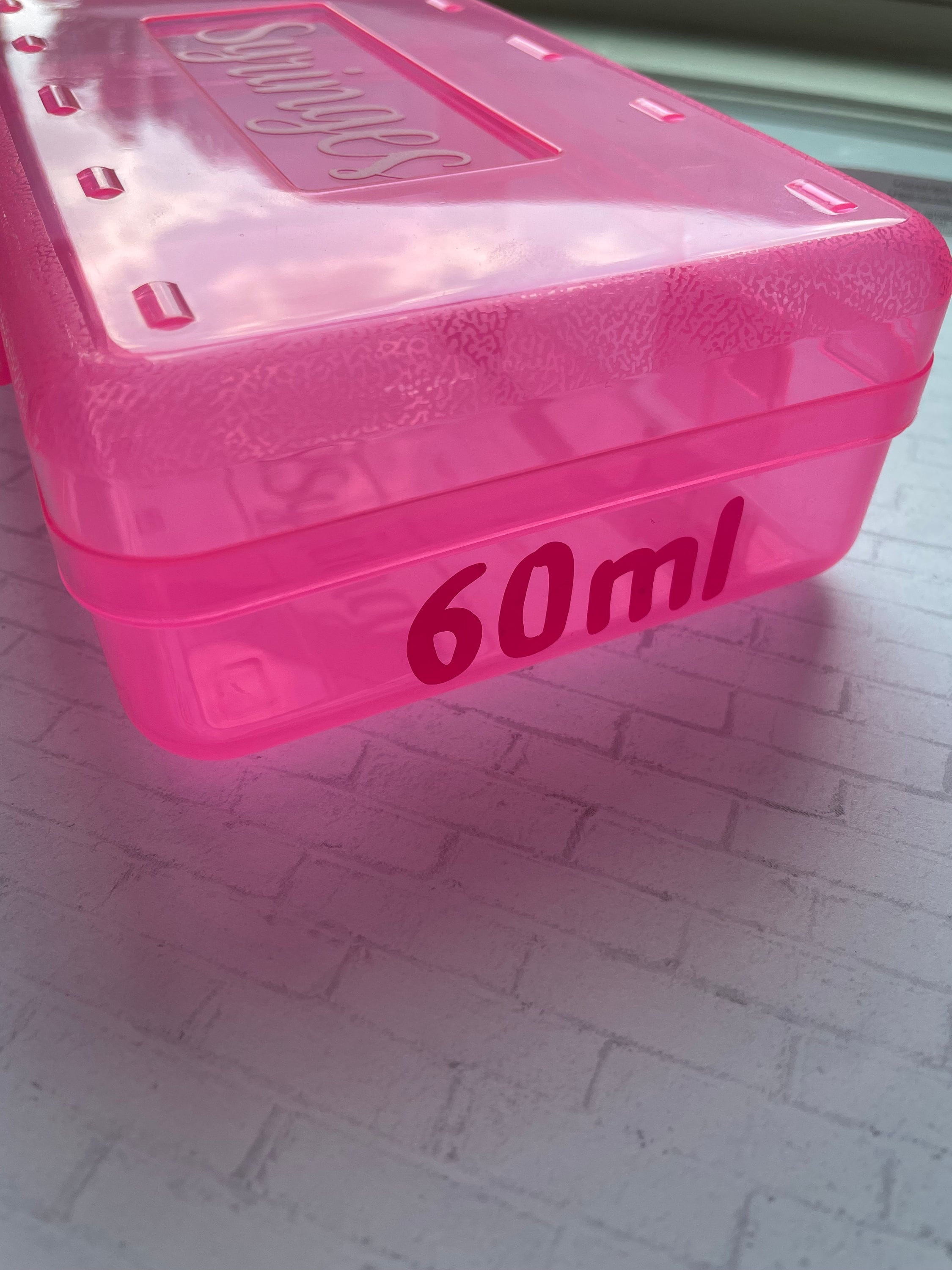 Medical Syringe Storage Travel Storage Box for Gtube Etsy