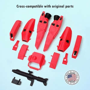 Complete 3D Printed Parts Set for G1 Jetfire Toy
