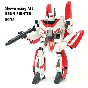G1 Jetfire Complete 3D PRINTED Parts Set With Gun Clip, Armor, and ...