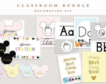 Magical Mouse Classroom Bundle, Mouse Classroom Decor | Boho Classroom | Magic
