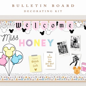 Magical Bulletin Board Kit, Mouse Classroom Decor | Boho Classroom