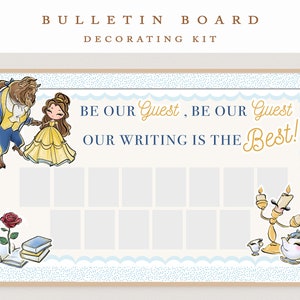 Magical Beauty Bulletin Board Kit, Beauty Classroom Decor |  Bulletin Board | Modern Classroom Decor | Books | Rose | Guest