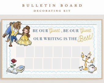 Magical Beauty Bulletin Board Kit, Beauty Classroom Decor |  Bulletin Board | Modern Classroom Decor | Books | Rose | Guest