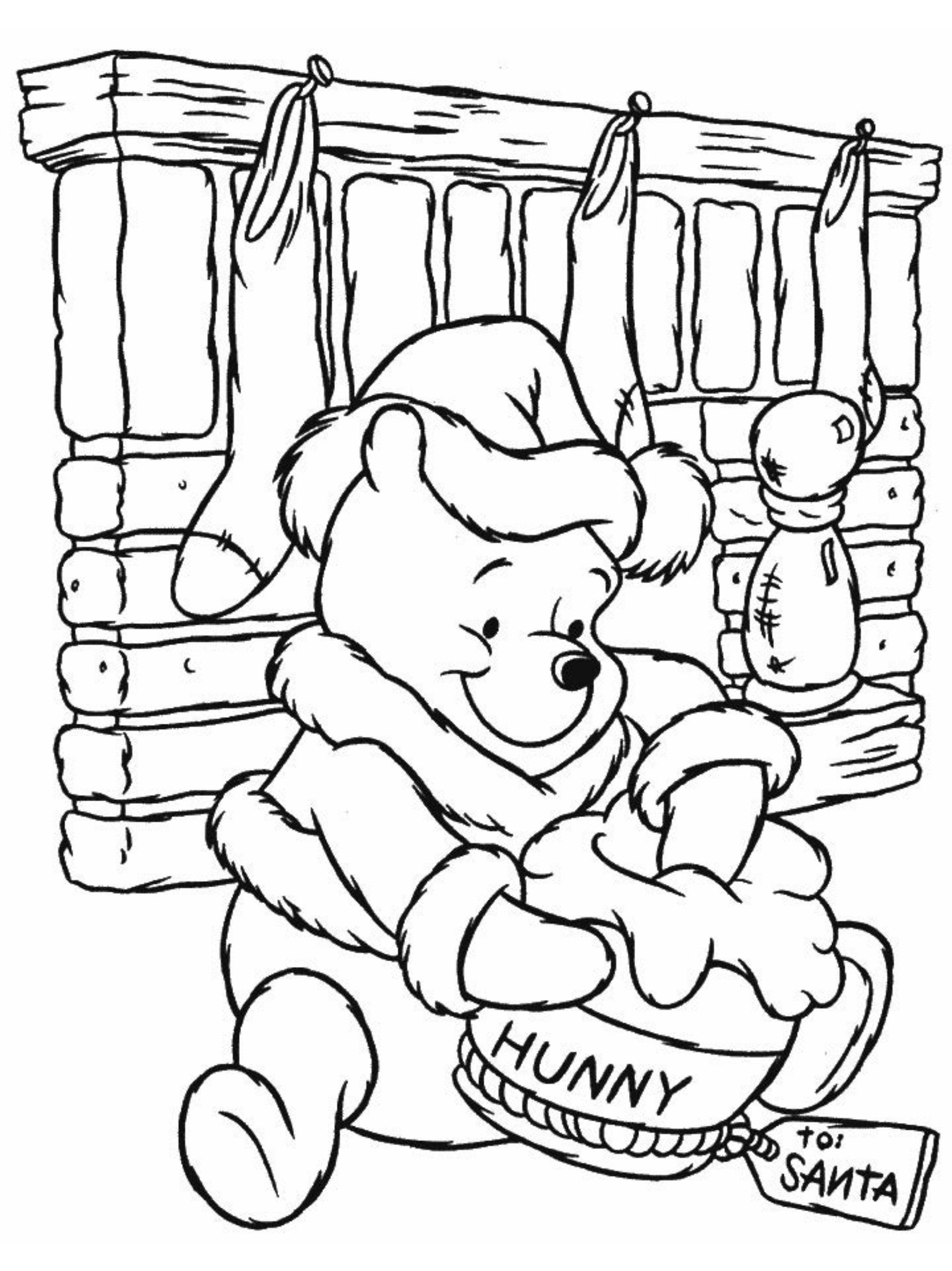 33 digital Printable winnie the pooh Colouring Pages Disney | Etsy