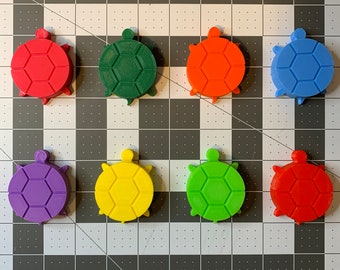 Colorful Turtle Fabric Pattern Weights