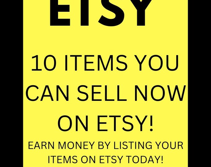 Things You Can Sell To Start A Business 80 Items You Can Sell Now on Etsy Digital Downloads on Etsy Starting an