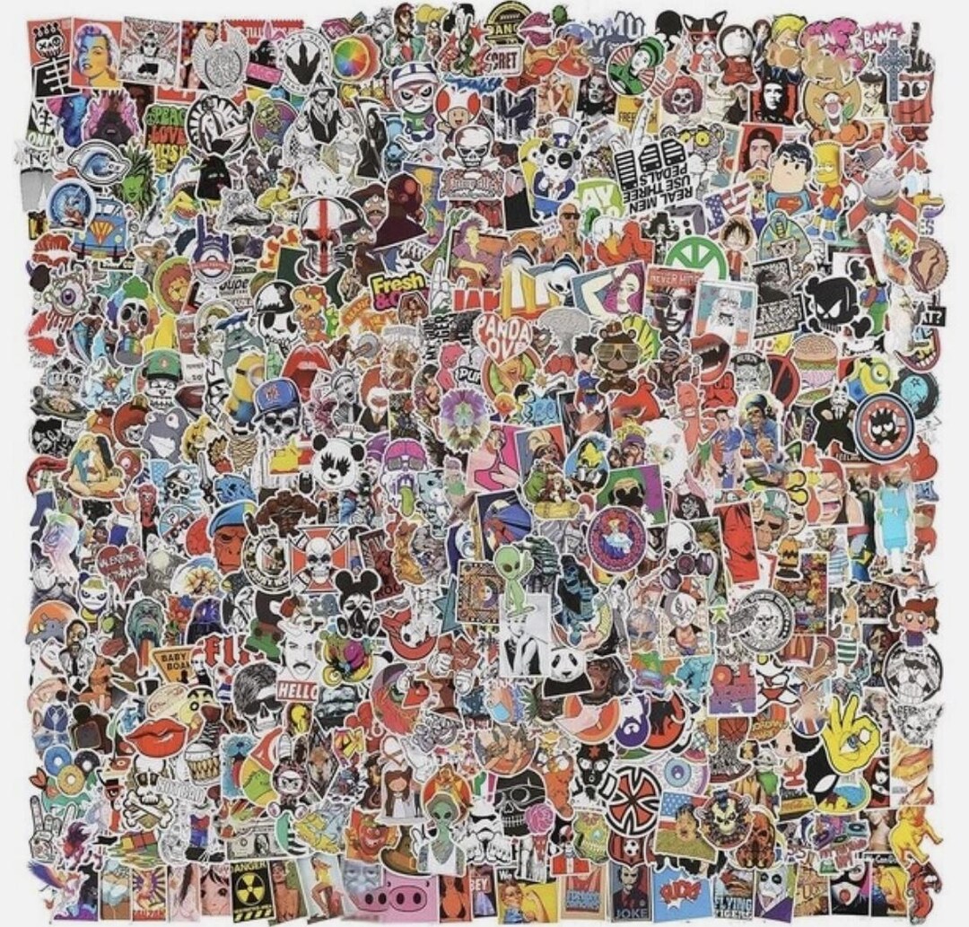 Vinyl Sticker Bomb Pack – Waterproof Street Art Decals - Etsy
