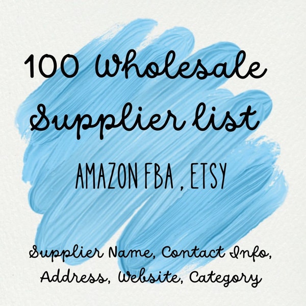 Supplier list | ultimate wholesale supplier list | Amazon FBA Vendors List | Pet Supplier List | Home & Kitchen vendor list | reseller