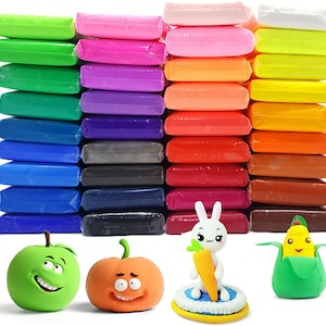 Super light 36 Colors Air Dry Clay Safety Light DIY Modeling Magic Clay with tools