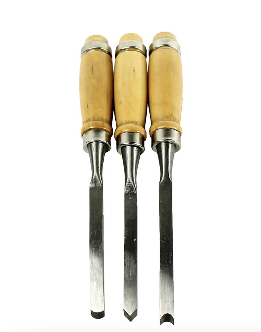 12-piece Wood Carving Chisel Set | Professional Steel Woodworking ...