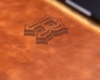 Custom Sleeve, Logo Laptop Sleeve, Personalized Gift, Leather Laptop Sleeve, Company Logo Case, Genuine Leather Cover, Gifts for Him
