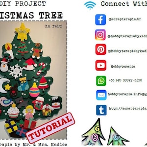 Projet DIY : Comment fabriquer un magnifique sapin de Noël en feutre pour les tout-petits