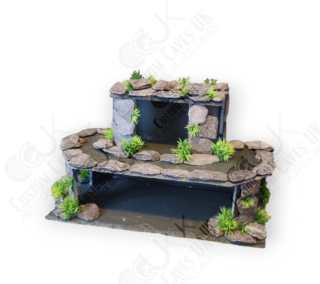 Large Slate Axolotl Hide Aquarium Reptiles Amphibians Etsy UK