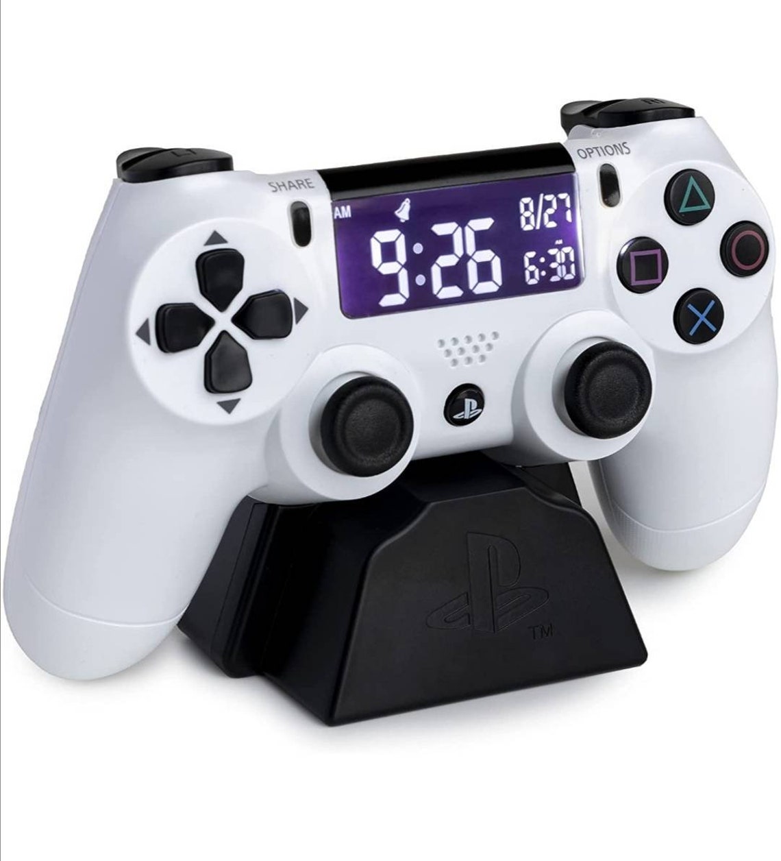 The Playstation 4 Dualshock Controller Alarm Clock Etsy UK