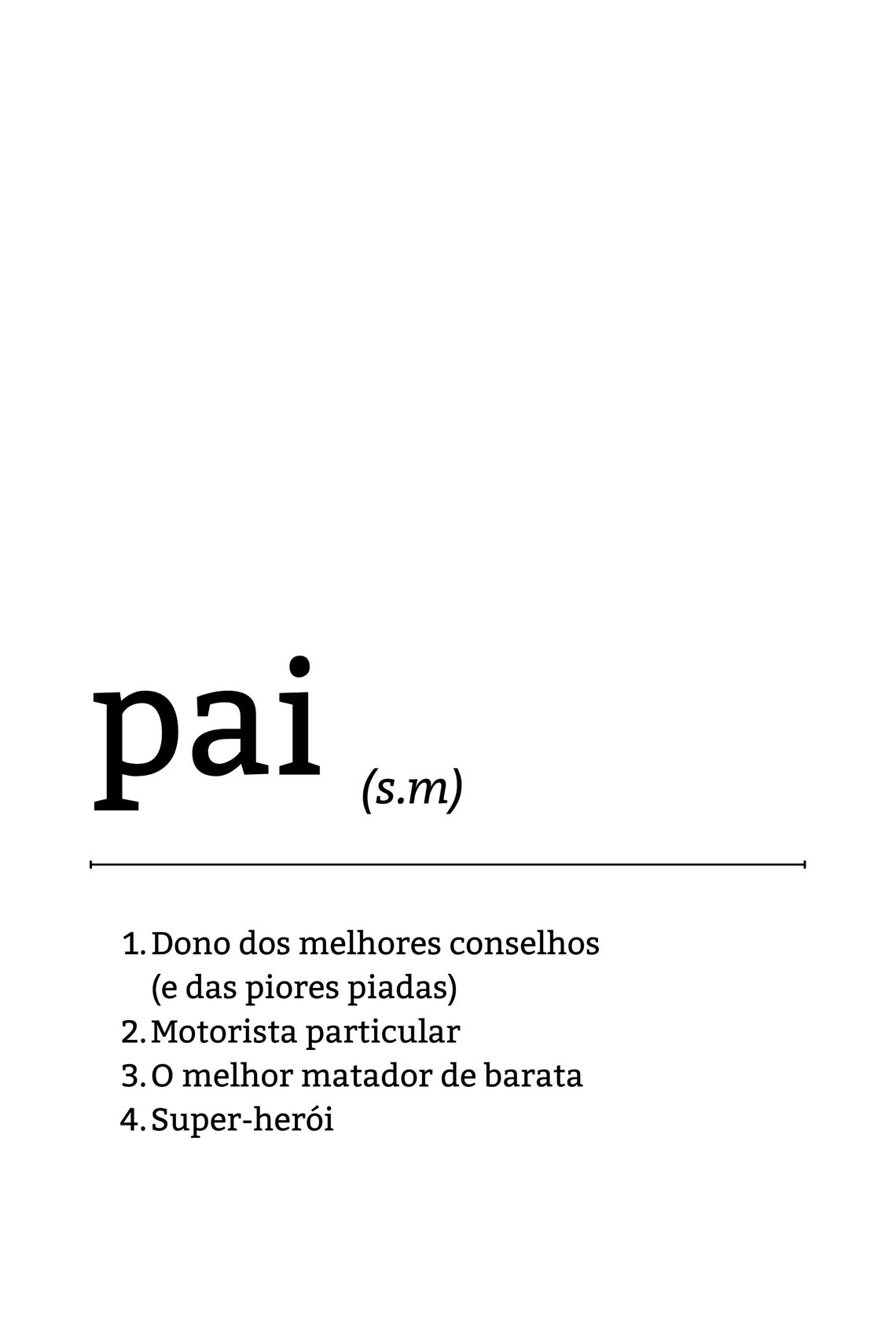 Pai Definition Portuguese Room Decor Digital Print Instant Etsy UK