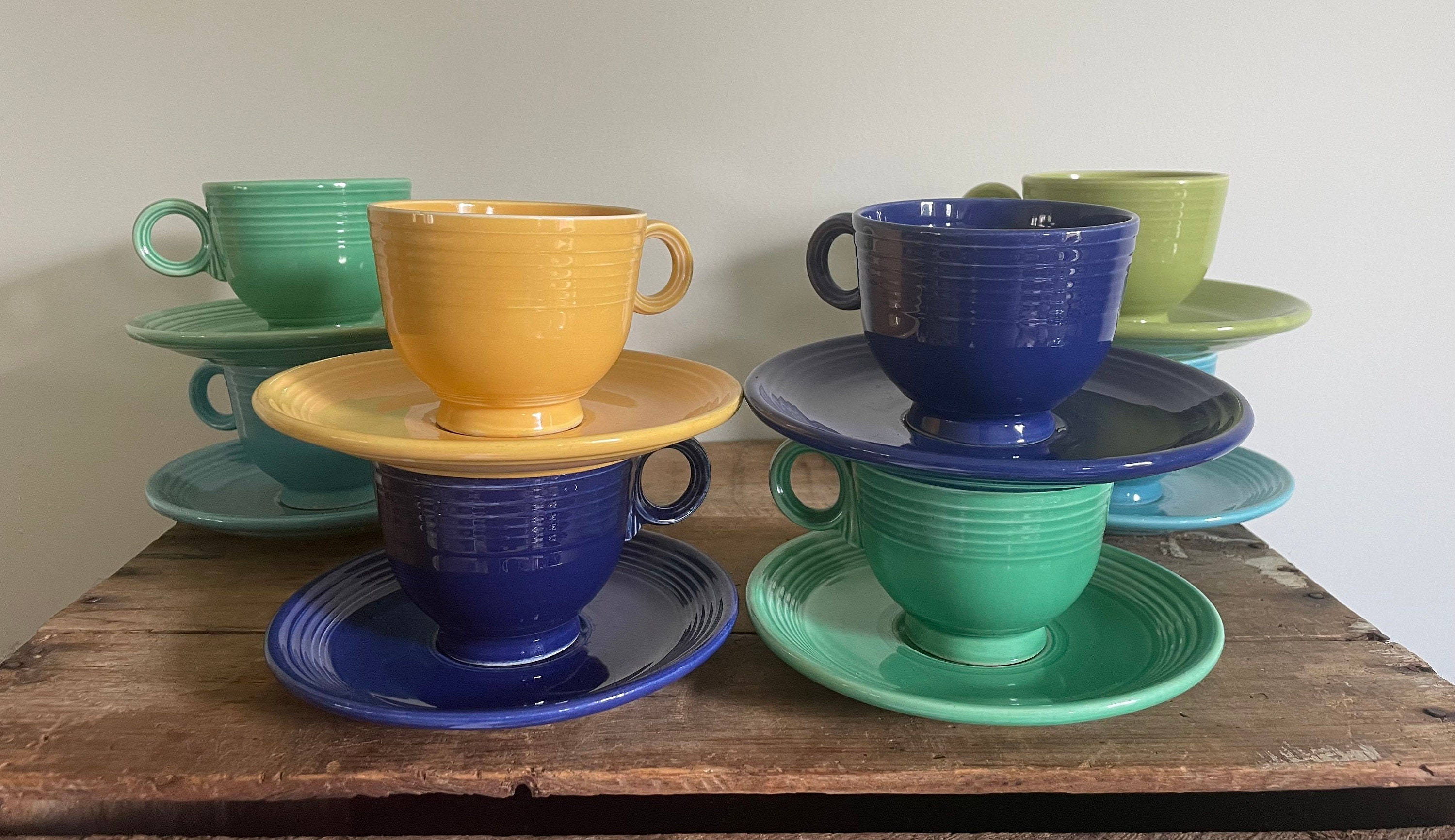 Fiestaware Tea Cup Etsy