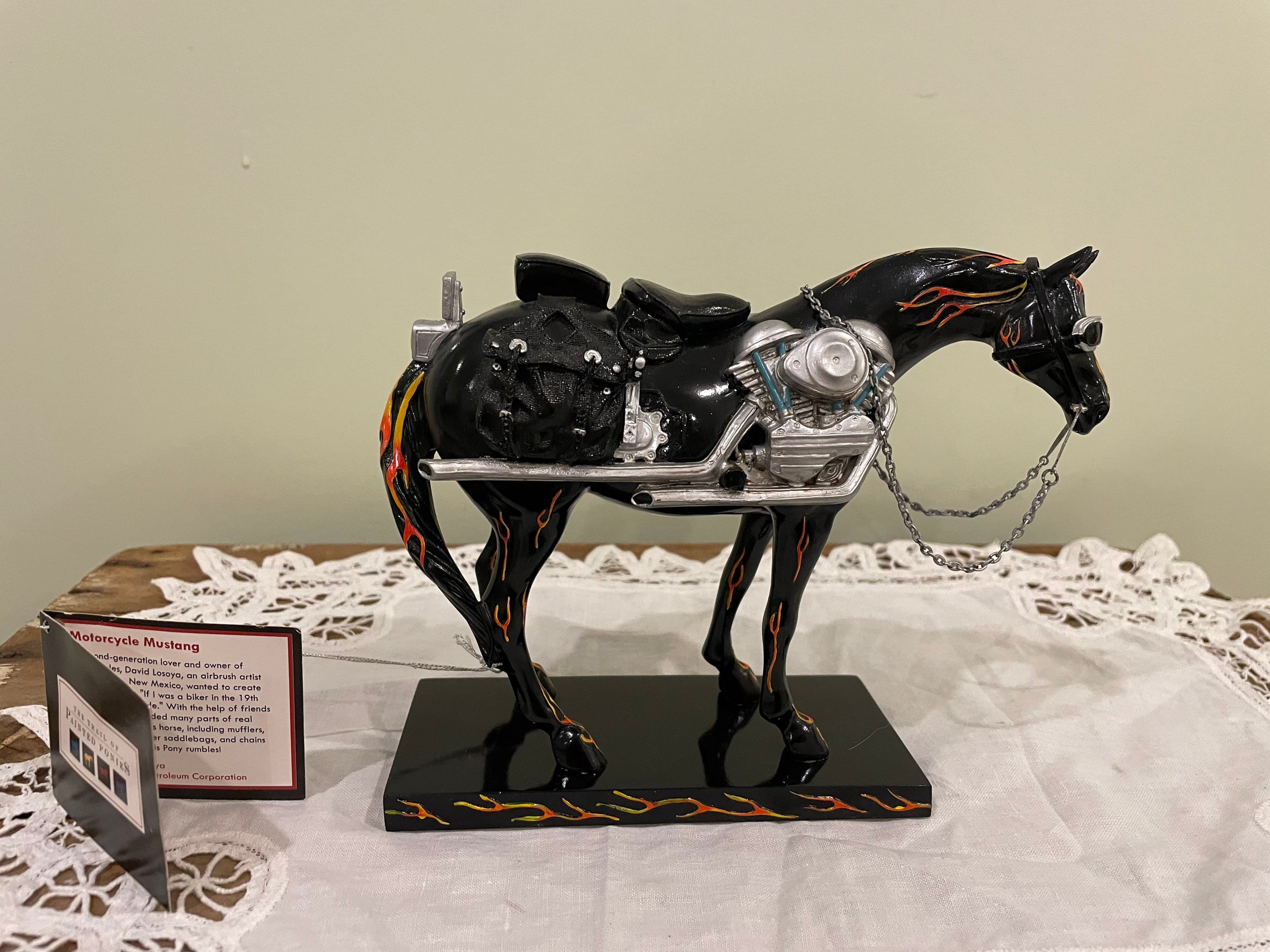 The Trail of Painted Ponies, Motorcycle Mustang, Item No. 1450