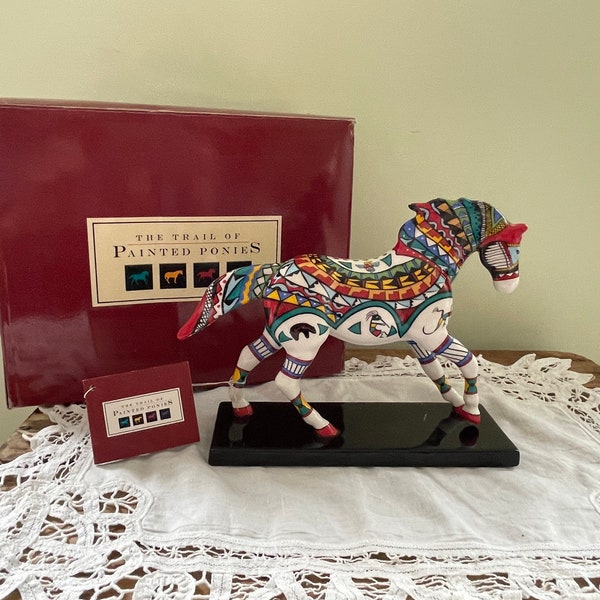 Retired Trail of the Painted Ponies Etsy