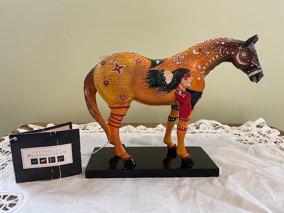置物 The Trail of Painted Ponies #1543 Trail of the Painted Ponies Tewa Horse 1546 | eBay