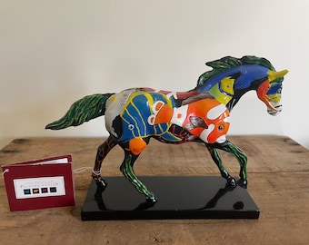 馬、The Trail of Painted Ponies #1543 The Trail of Painted Ponies, Motorcycle Mustang, Item No. 1450