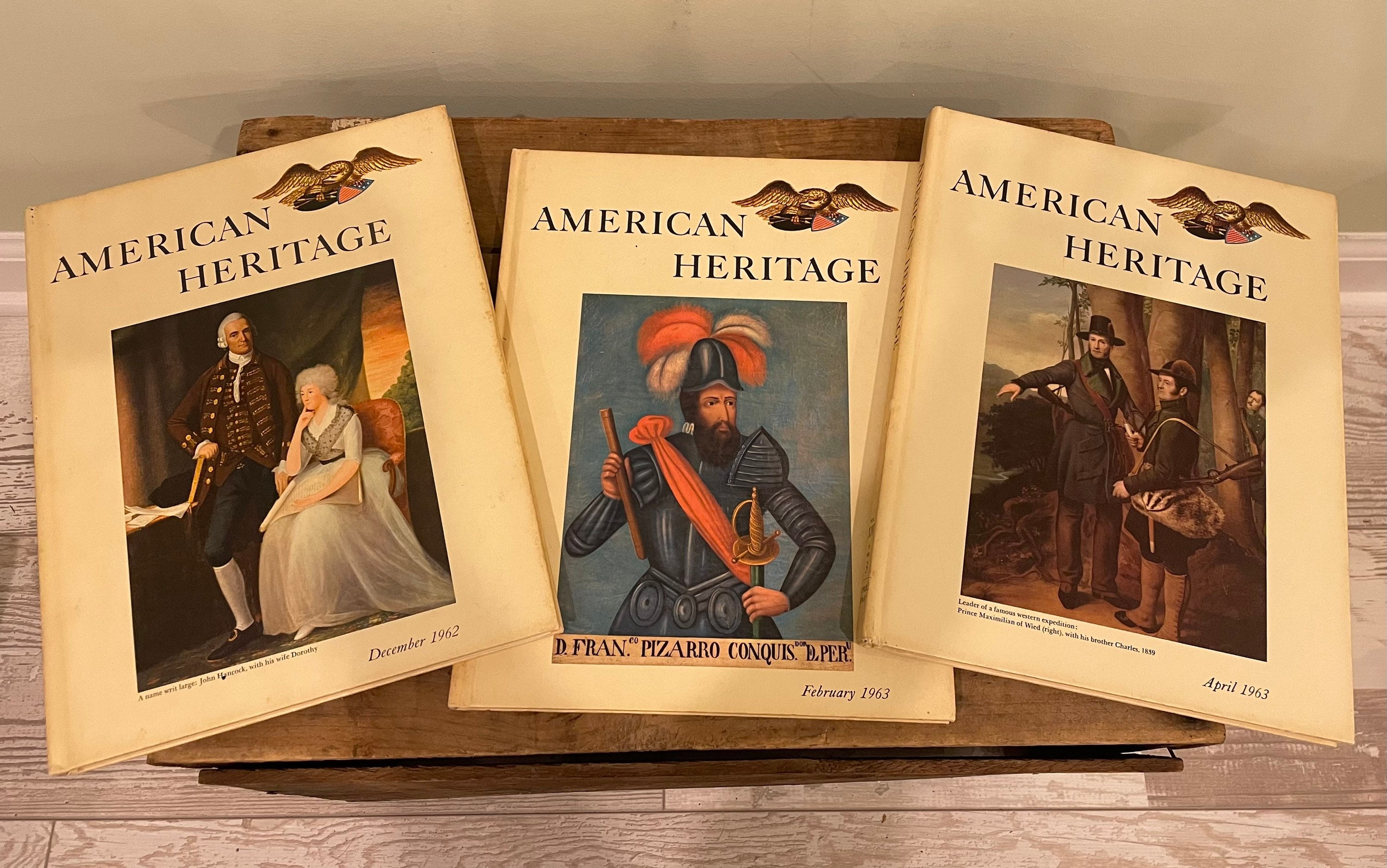 Vintage American Heritage, the Magazine of History Books December 1962