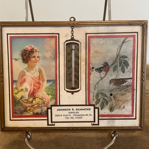 Vintage Advertising Thermometer