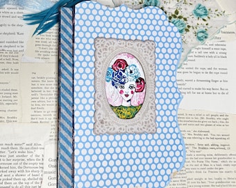 Diario victoriano hecho a mano: libro vintage reutilizado, más de 80 páginas