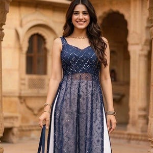 ladies jeans top dress Indian Women Tops Elegant Maxi Dress