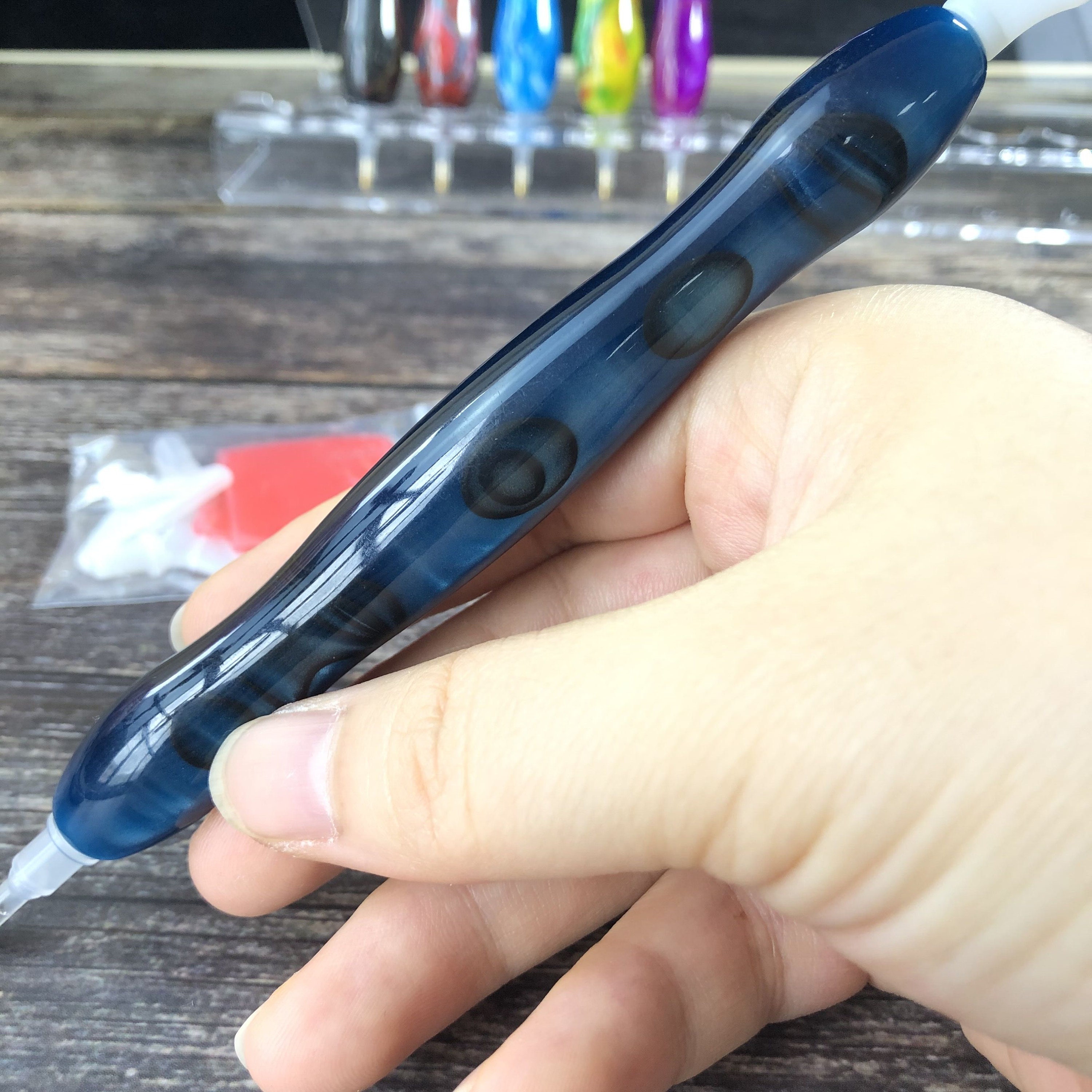 Diamond Painting Pen,Diamond Art Pen,Resin Diamond Painting Pen Kit Tool  Accessories Stylus Drill Pen for Diamond Painting Nail Art Cell Phone