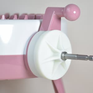 Power Adapter for Sentro Knitting Machine, Handle Adapter, Crank Adapter, Power Screwdriver Attachment