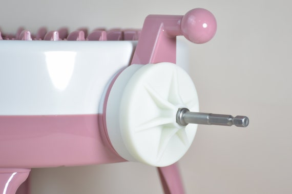 Power Adapter for Sentro Knitting Machine, Handle Adapter, Crank Adapter, Power Screwdriver Attachment