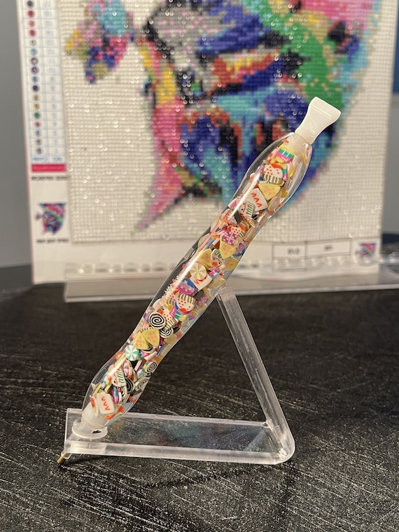 127Pcs 5D DIY Diamond Painting Accessories Cross Stitch Tool Set With 28 Slots D