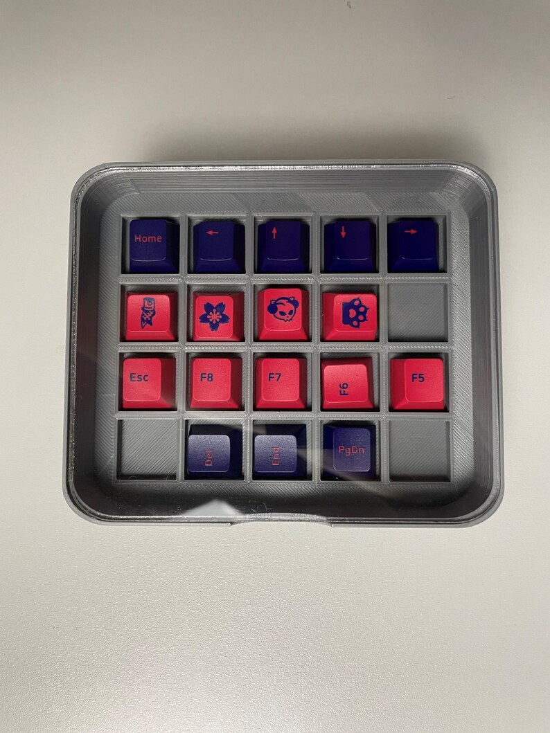 Keycap Box Artisan Box Keycap Storage Box Etsy