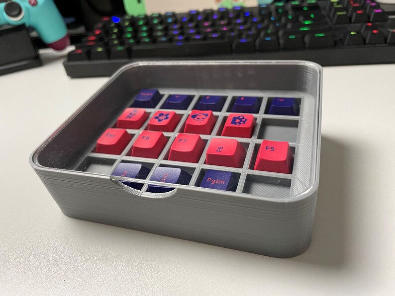 Keycap Box Artisan Box Keycap Storage Box Etsy